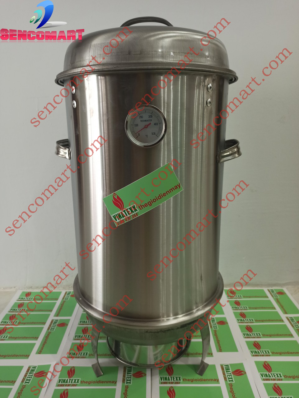 Lu nướng gà vịt INOX dùng cho gia đình phi30