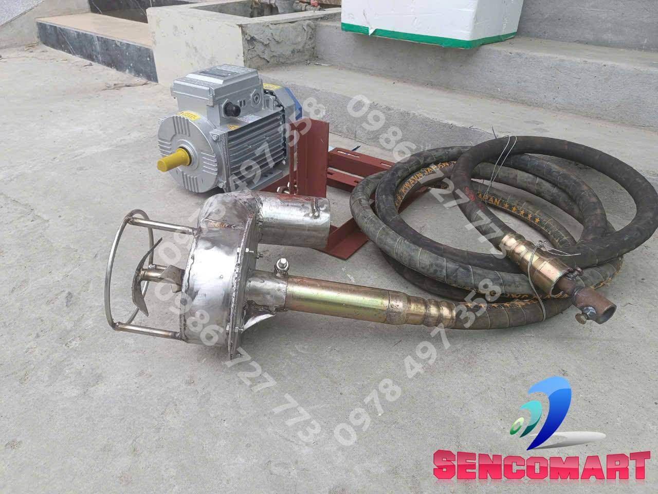 Máy hút bùn inox - sản xuất và phân phối chính hãng tại Sencomart