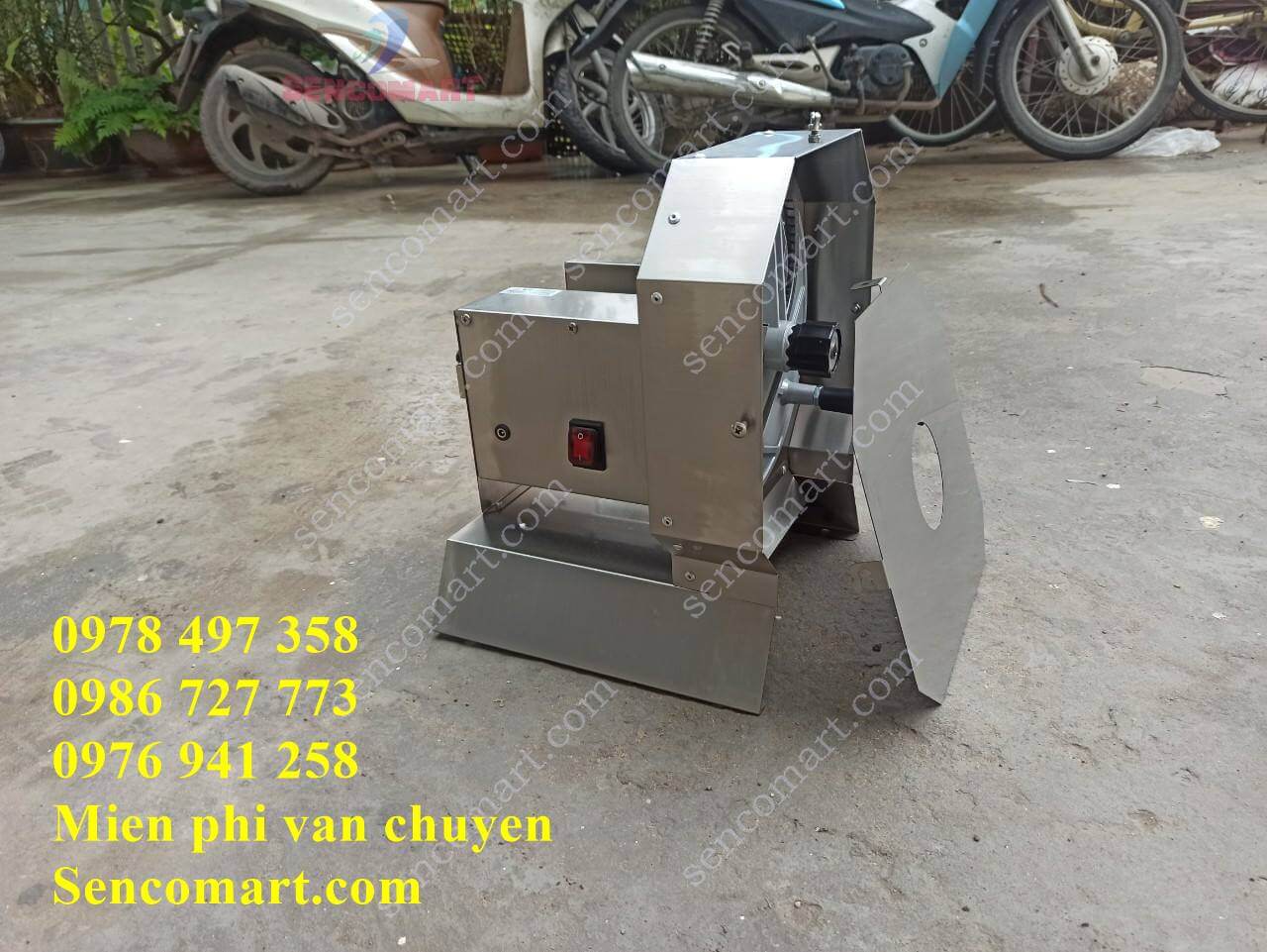 Máy xắt sợi cắt sợi củ quả cực nhanh. Hàng nhập khẩu chính hãng nguyên chiếc 100% inox 304