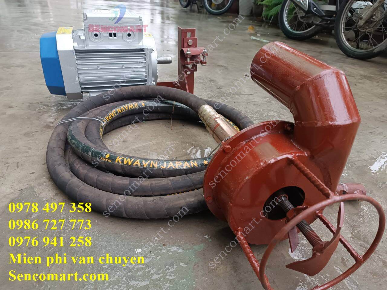 Máy hút bùn khung mềm dài 5,6m