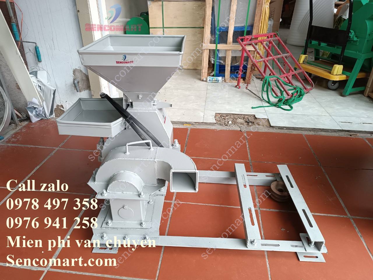 Khung máy nghiền bột công nghiệp 3 pha