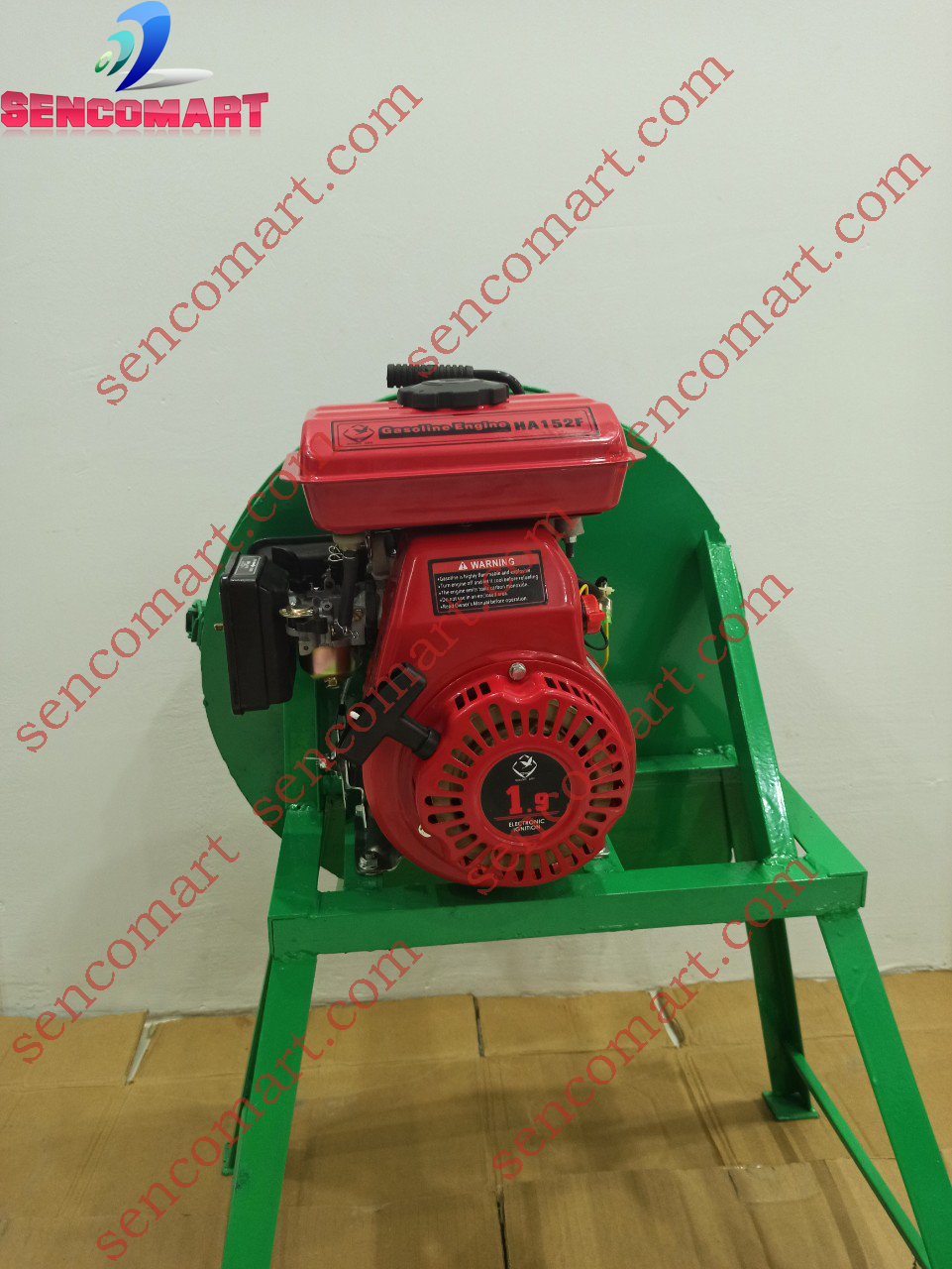 Máy băm chuối mịn chạy xăng 152F 1,9HP