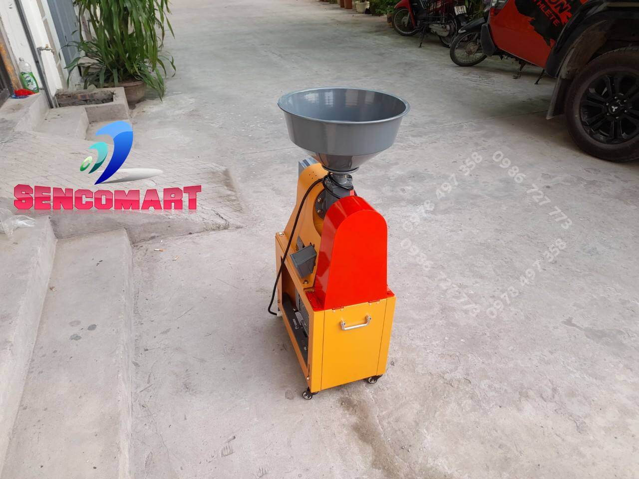 Máy xát gạo mini vàng SC-XGMN-V24