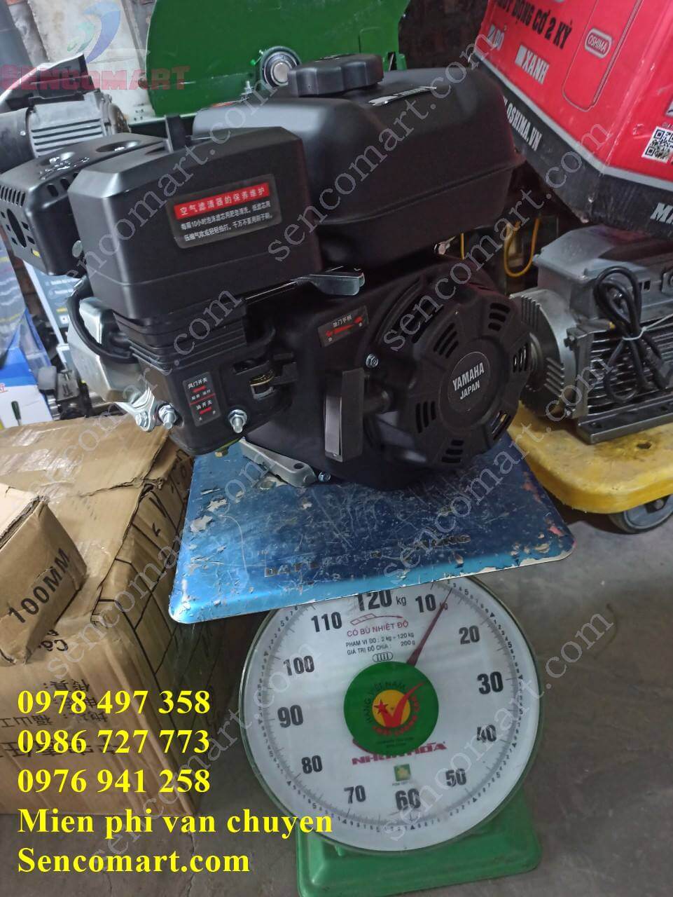 Động cơ xăng 7,5HP, hàng nhập khẩu công nghệ tới từ Nhật Bản