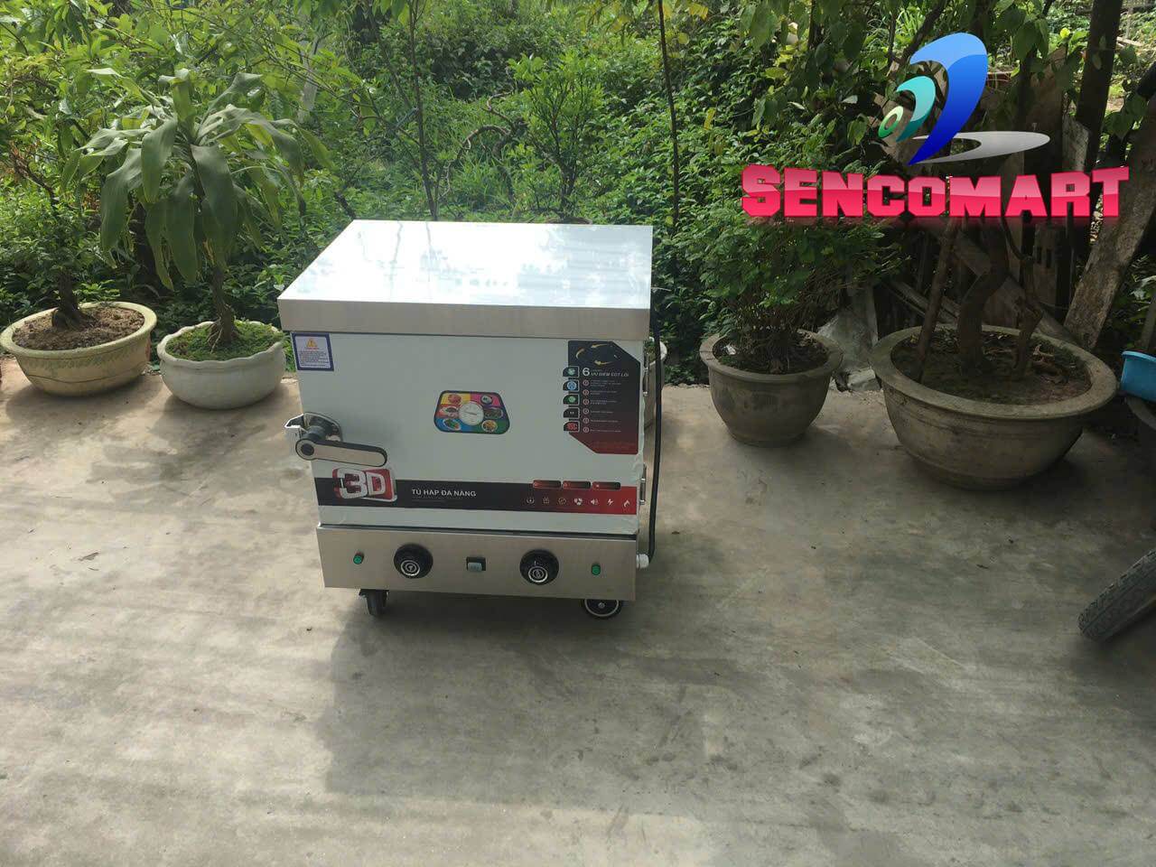 Tủ Cơm Điện 4 Khay Có Hẹn Giờ – Tủ Nấu Cơm Công Nghiệp Tiện Dụng Cho Tiệc Cưới