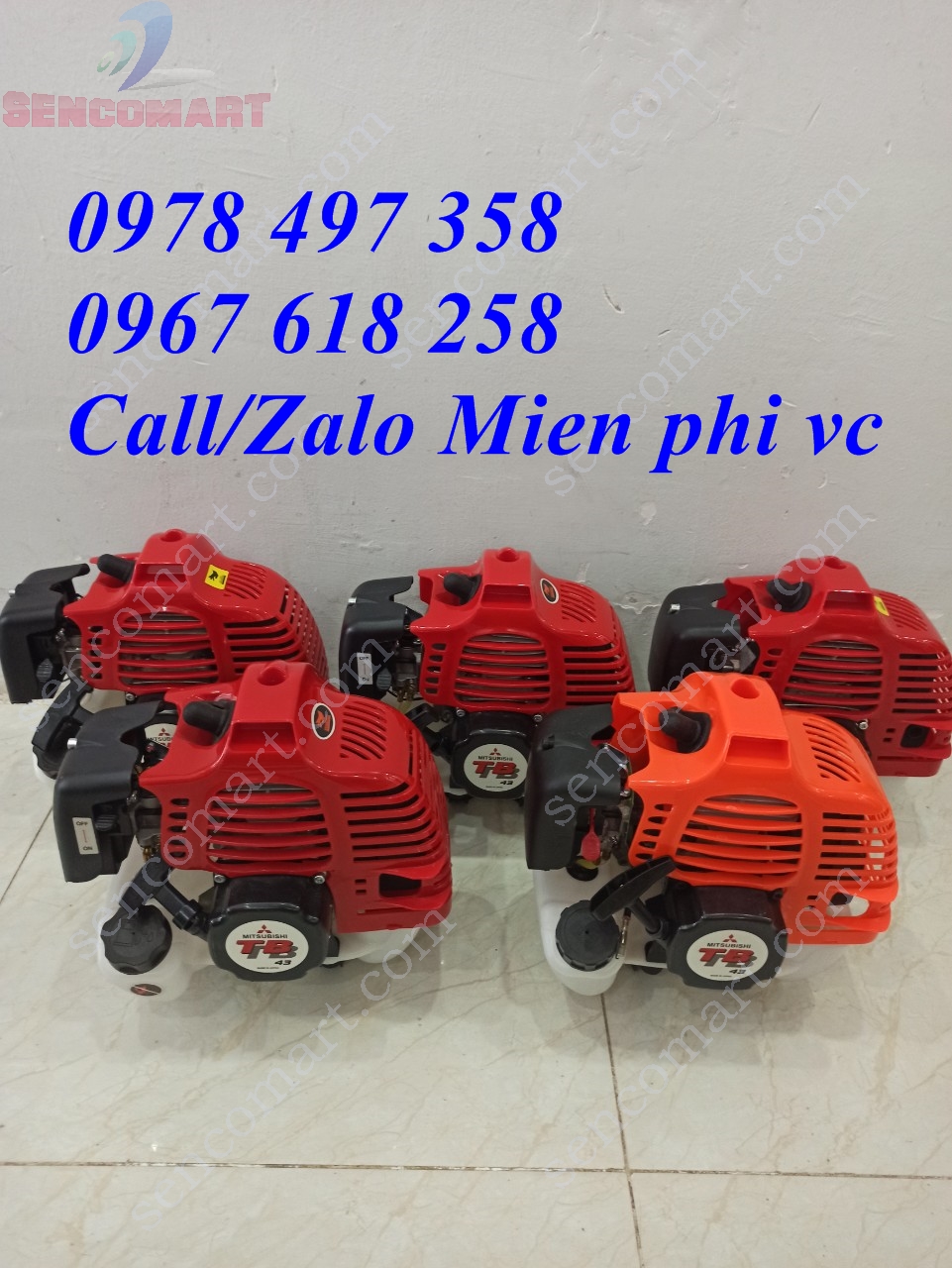 Xả kho động cơ 2 thì Mitsubishi tb43 giá cực rẻ tại Sencomart