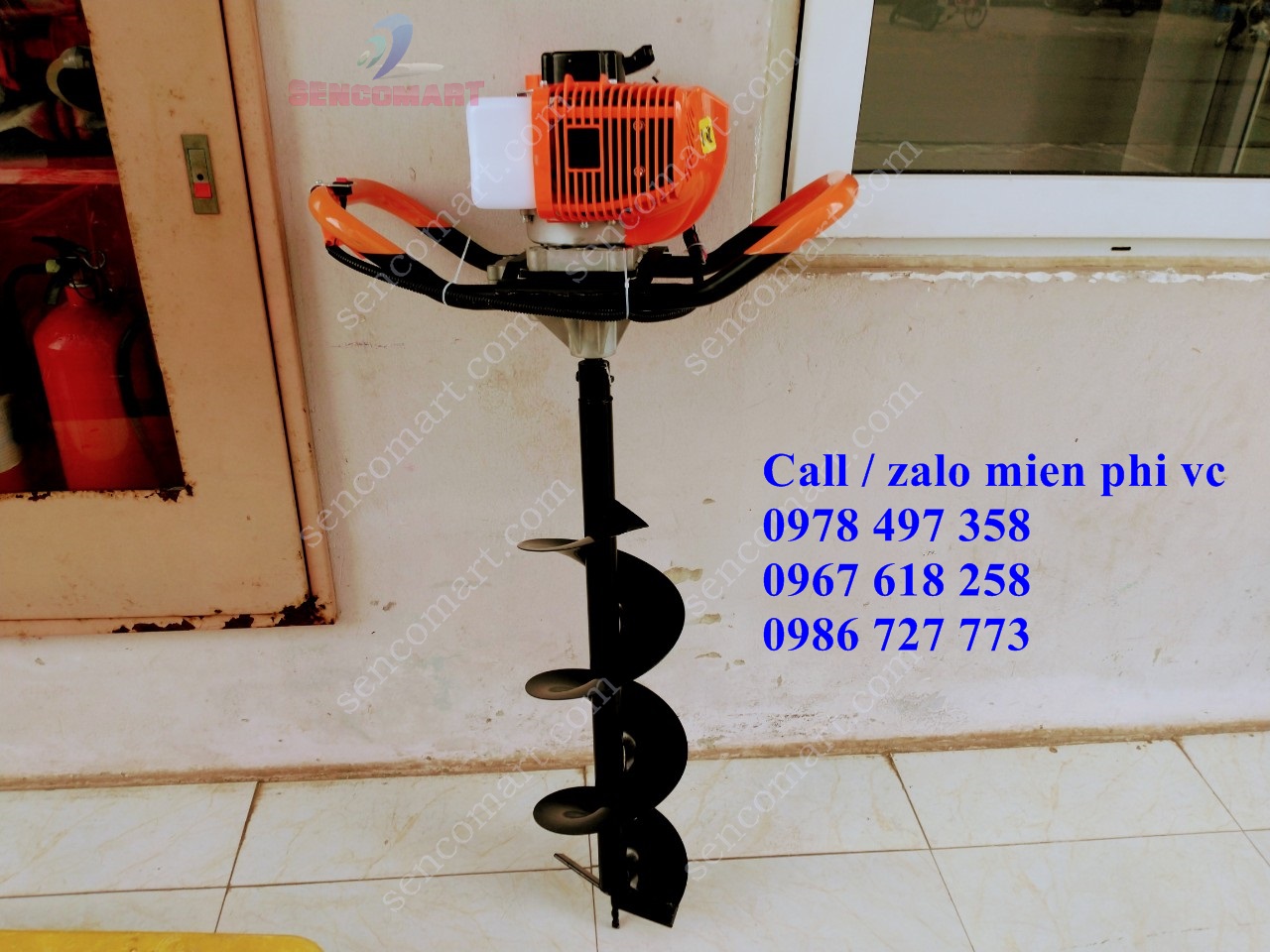 Máy khoan đất Mitsubishi TB43 - kèm mũi 10, mũi 15