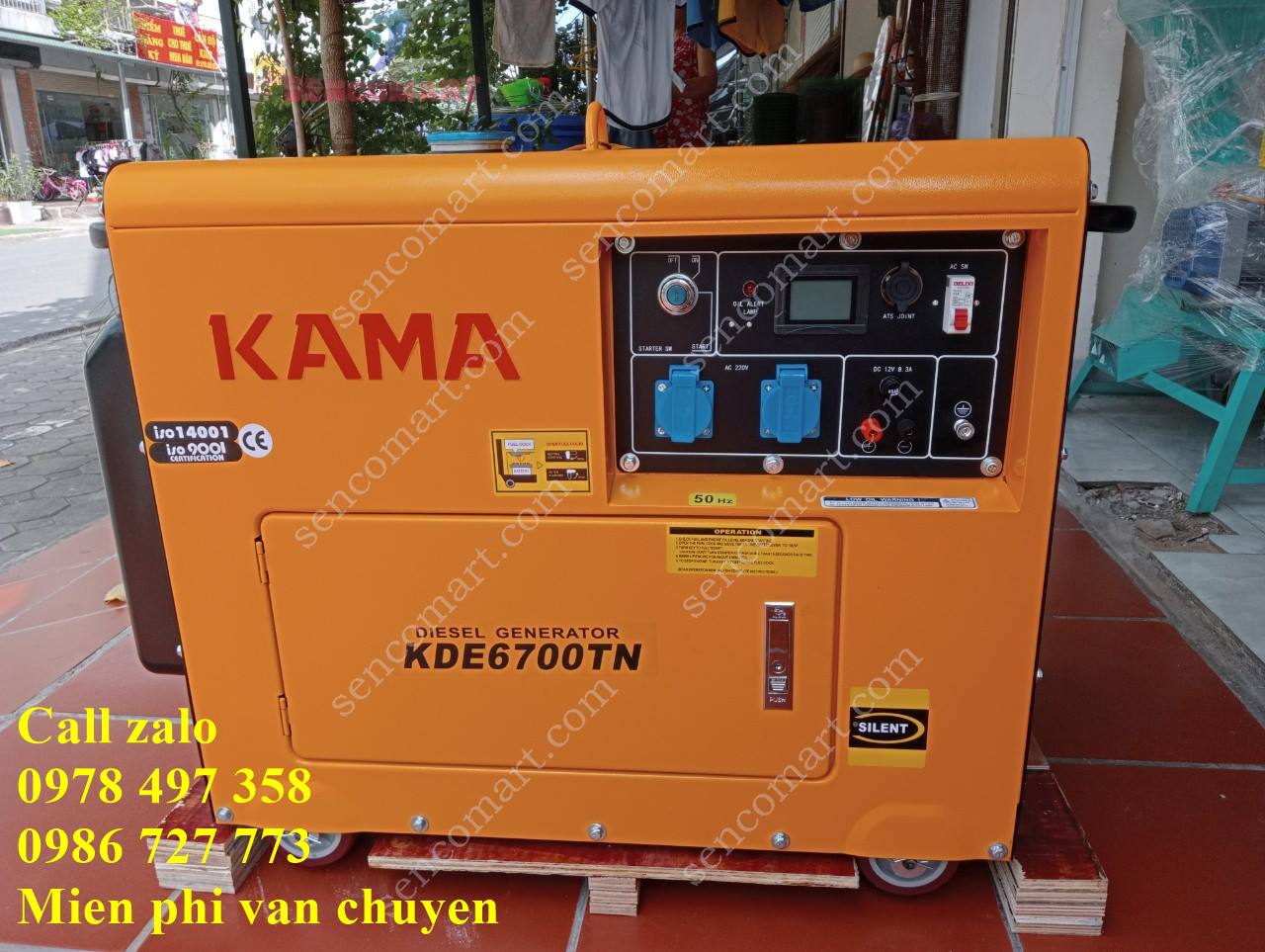 Máy phát điện Kama KDE 6700TN