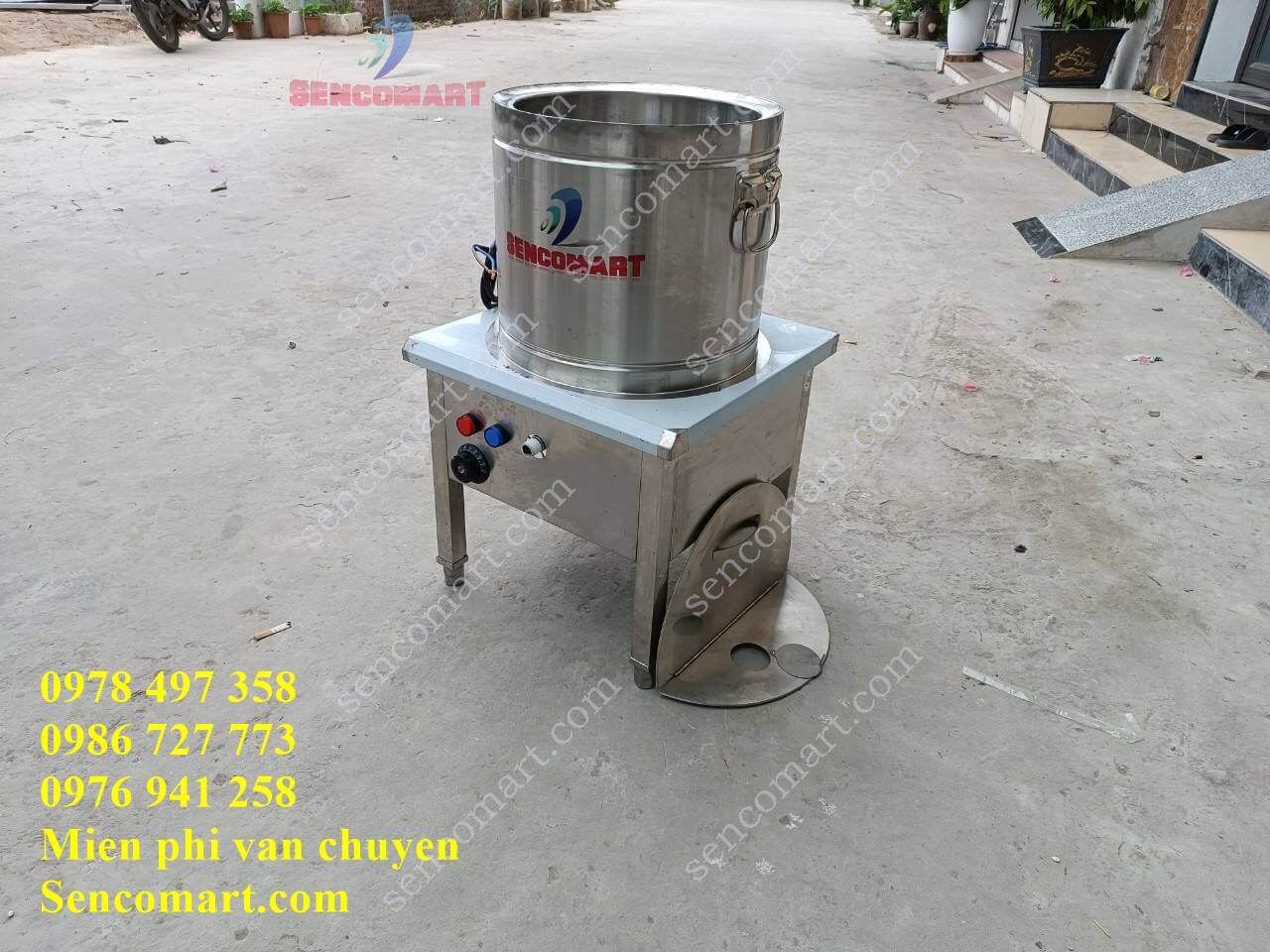 Nấu nấu nước lèo, nước dùng trùng bánh, 20 lít. Hàng 100% inox