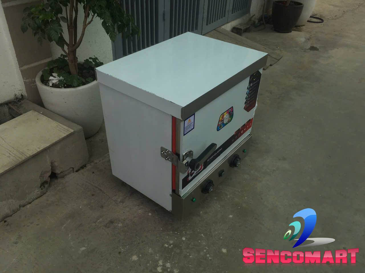 Tủ cơm 4 khay chạy điện, bảo hành chính hãng, có hẹn giờ