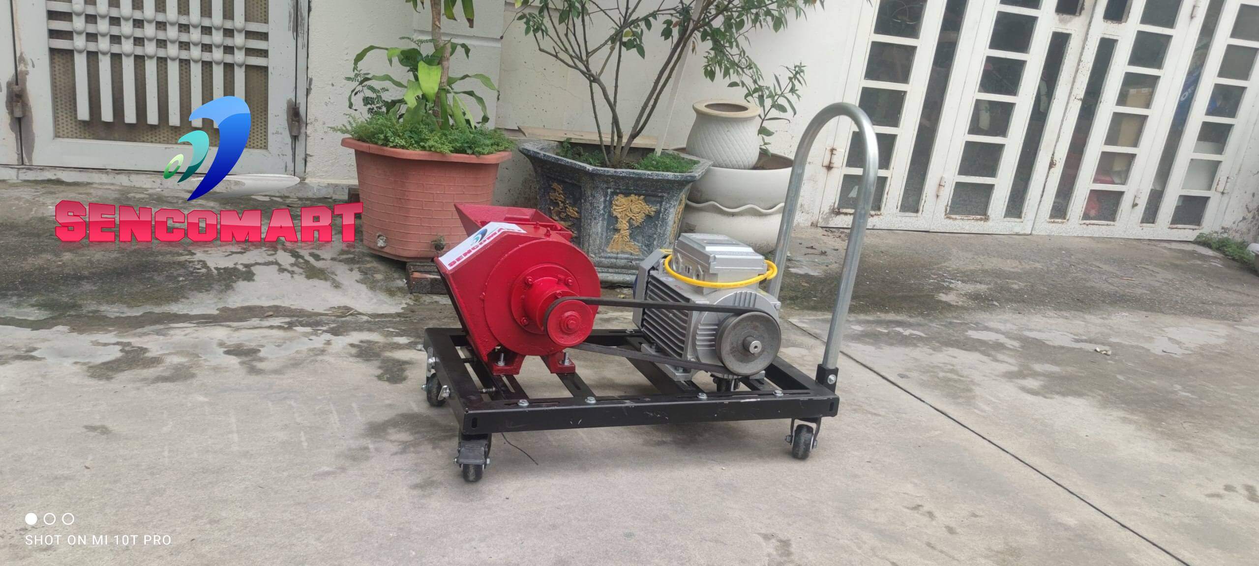 Máy Nghiền Bột Gang Đỏ 3kW – Nghiền Siêu Mịn Các Loại Hạt, Ngũ Cốc