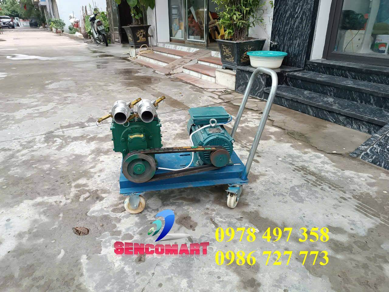 Máy Bơm Bùn Đặc 4kW 1 Pha Họng 50mm - Hiệu Suất Cao