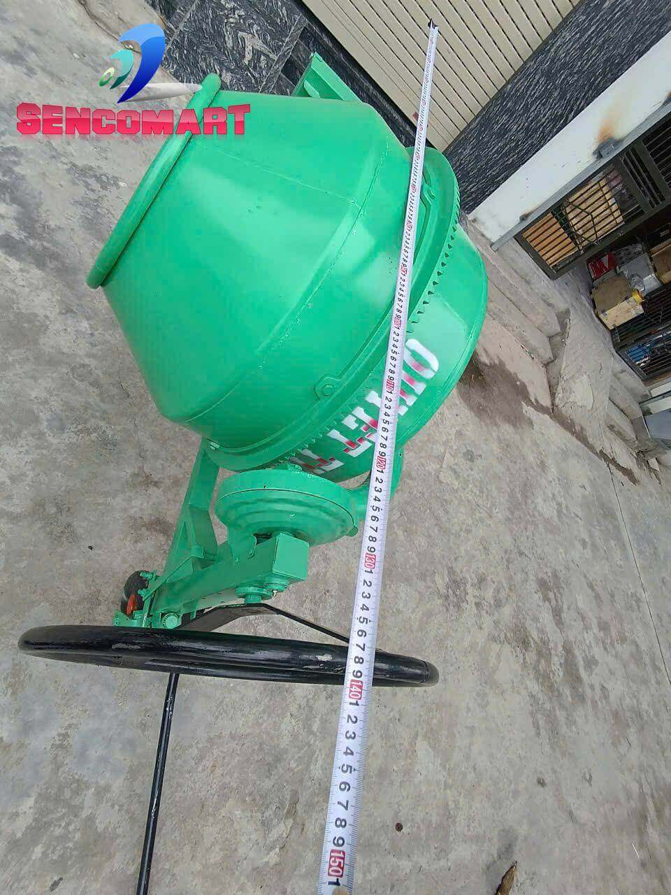 Máy trộn bê tông 200L tại Sencomart. Mua Máy Trộn Bê Tông 200L Việt Nam Động Cơ 2,2kW