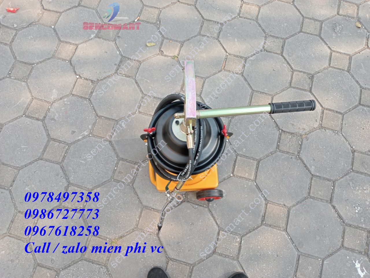 Máy bơm mỡ bằng tay 12L mini Gz 6s