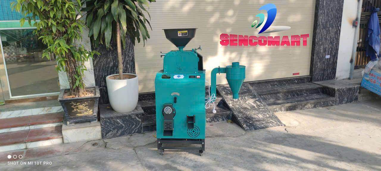 Máy xay xát gạo lứt mini 2 chức năng - Giải pháp thực dưỡng tại nhà
