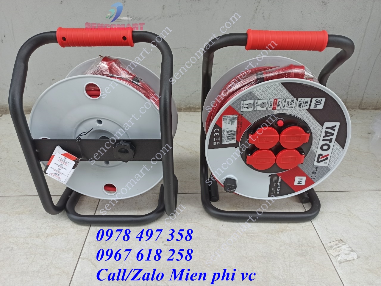 Ổ cắm quay tay kiểu Rulo 16A-30M YATO YT-8106