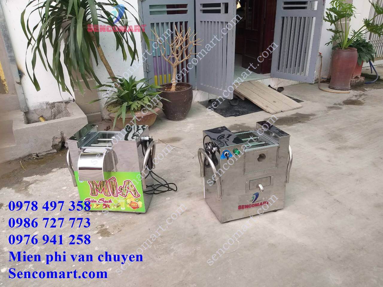 Máy ép nước mía mẫu mới hè 2024 tại Hà Nội