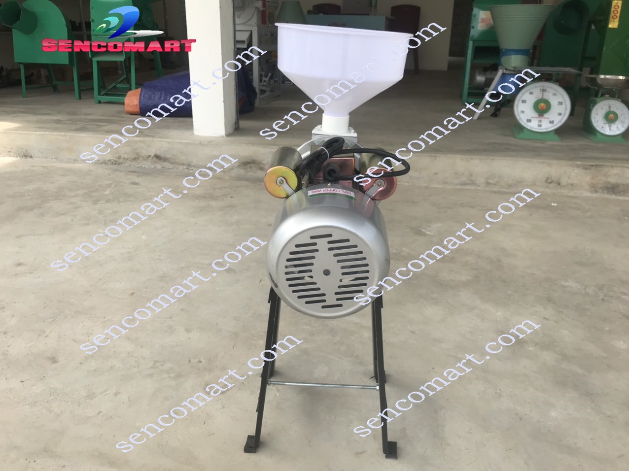 Máy nghiền bột gạo ngâm làm bánh, máy xay nghiền các loại đậu hạt làm sữa