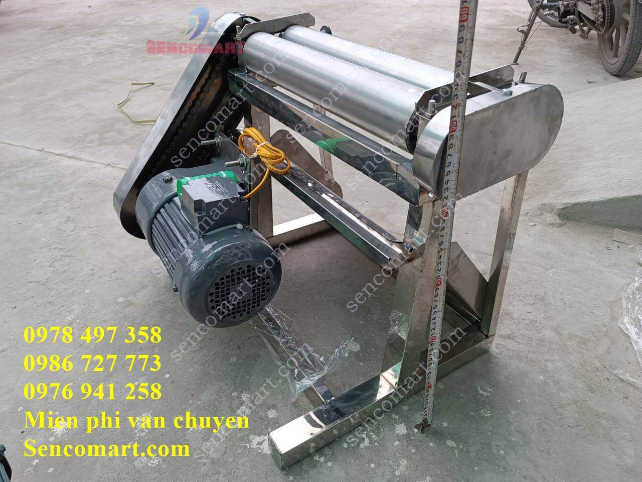 Máy Cán Xơ Mướp Công Nghiệp – Nâng Cao Năng Suất Chế Biến
