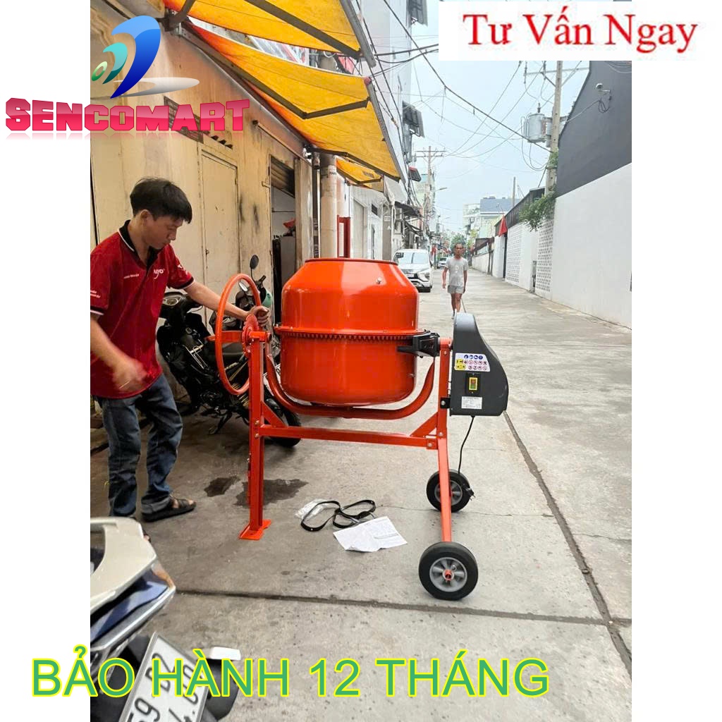 Máy trộn bê tông, trộn thức ăn chăn nuôi 550W
