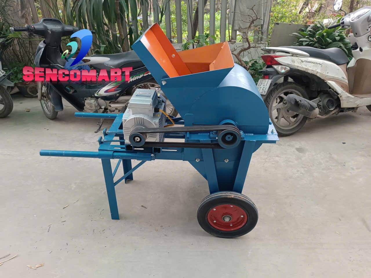 Đột Phá Năng Suất Với Máy Nghiền Đất 16 Dao Chém Siêu Mịn, Đĩa nghiền răng cưa và 42 búa