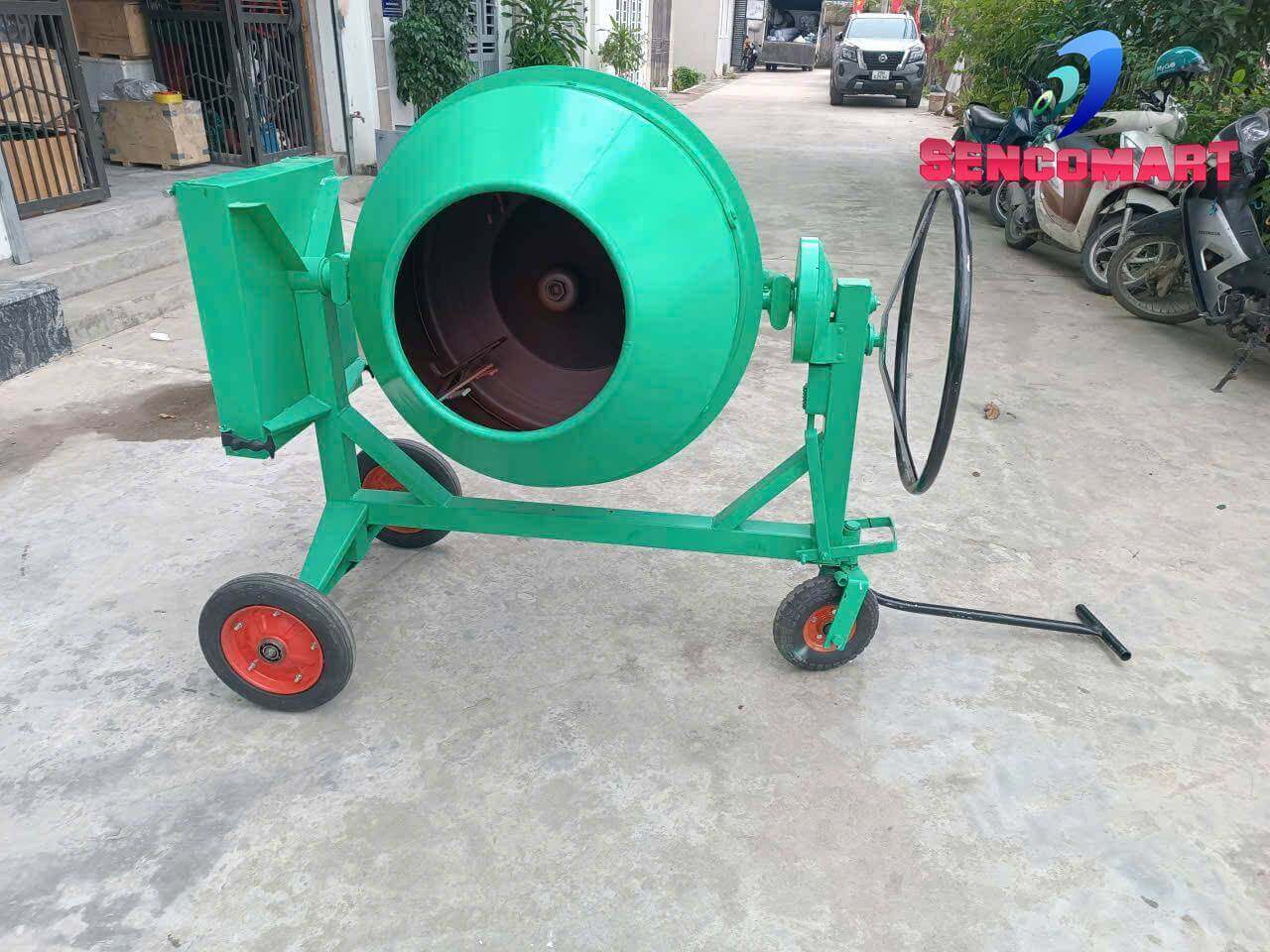 Máy Trộn Bê Tông Mini 200L 2,2kW Tốc Chậm - Bền Bỉ