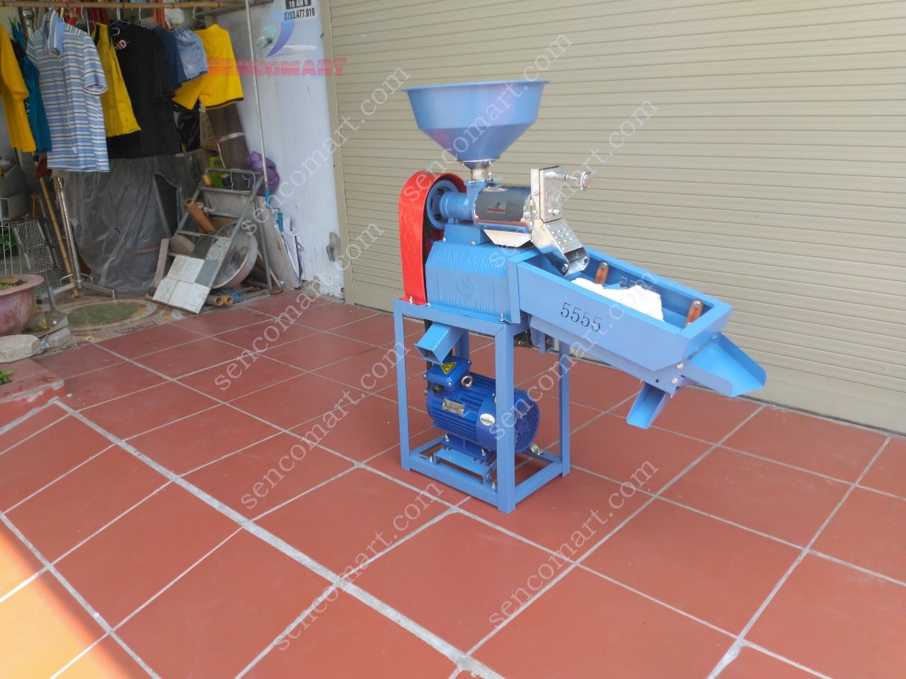 Máy xát gạo đơn SC-555-LSD