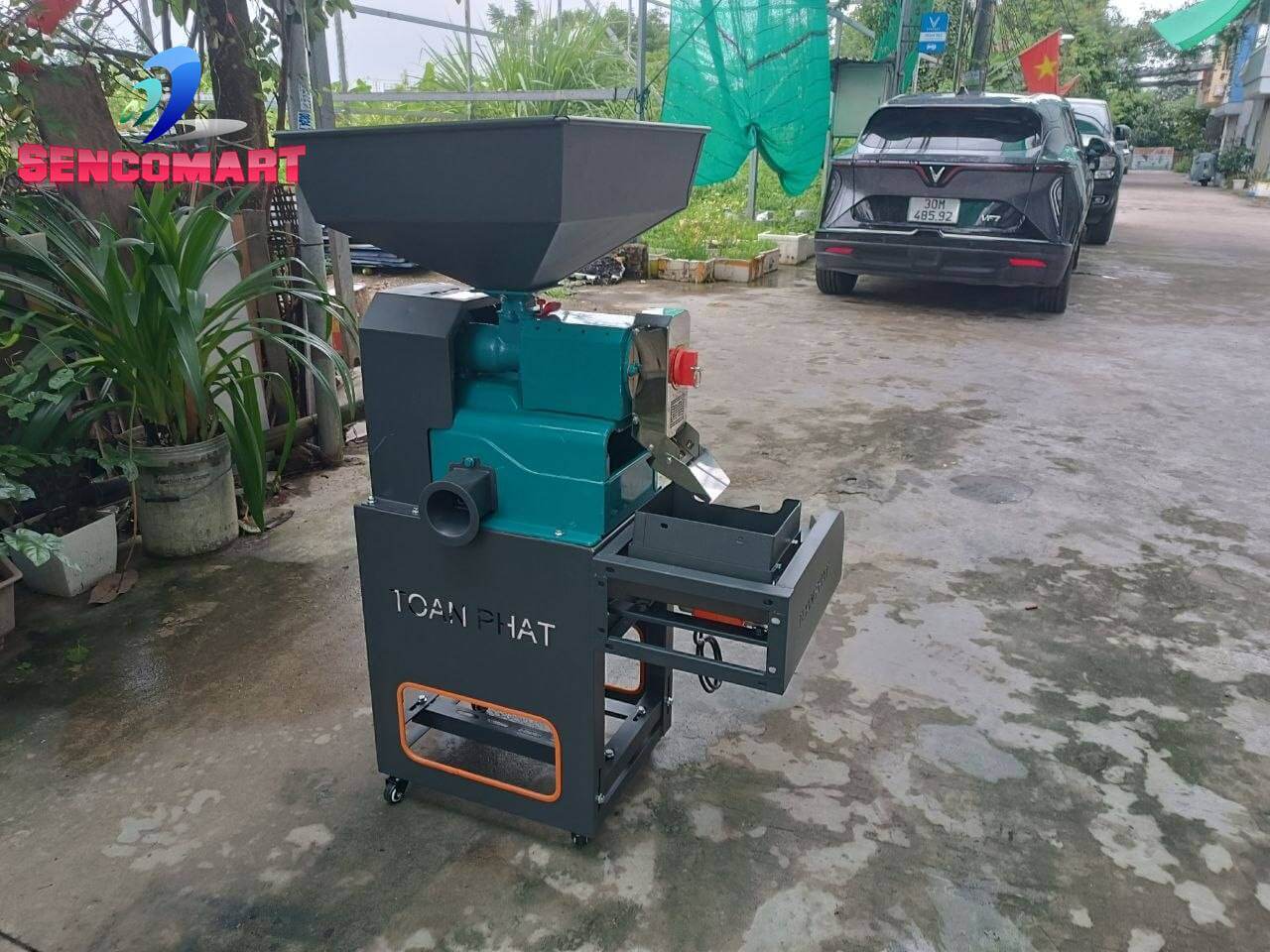 Máy xát gạo gia đình TF-40-SC. Máy xát gạo có lọc sạn