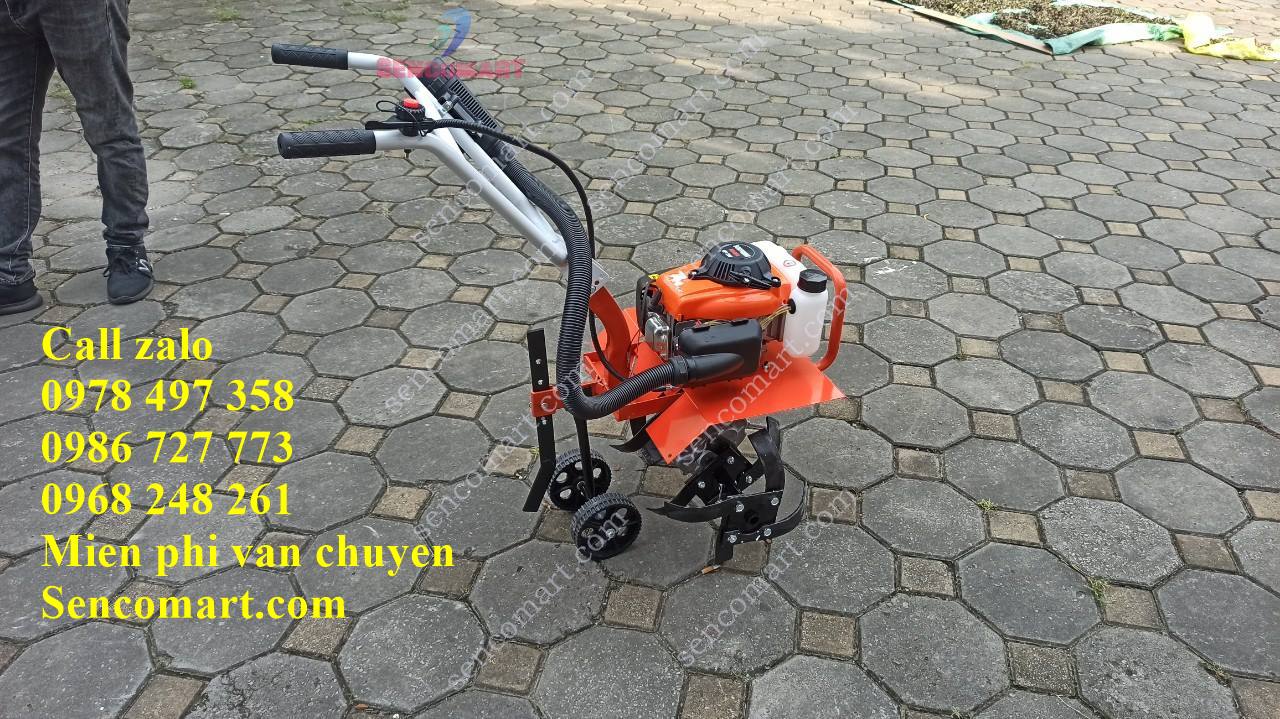 Máy vun ngô, xới đất mini. Động cơ 4 thì nhập khẩu