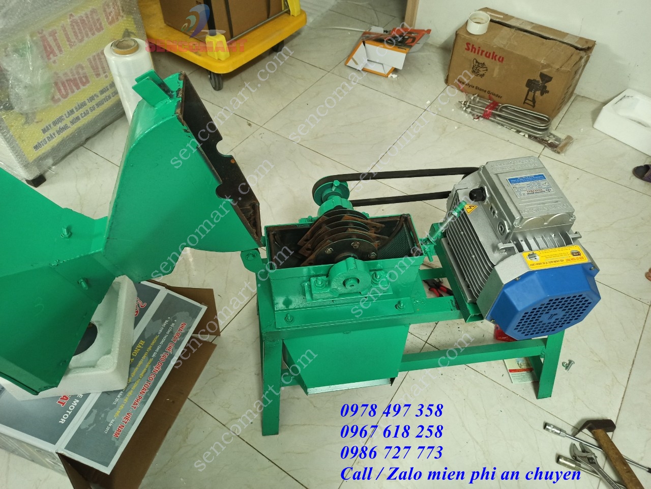 Máy nghiền nông sản 18 búa. 100% Hàng Việt Nam. Giá rẻ bất ngờ