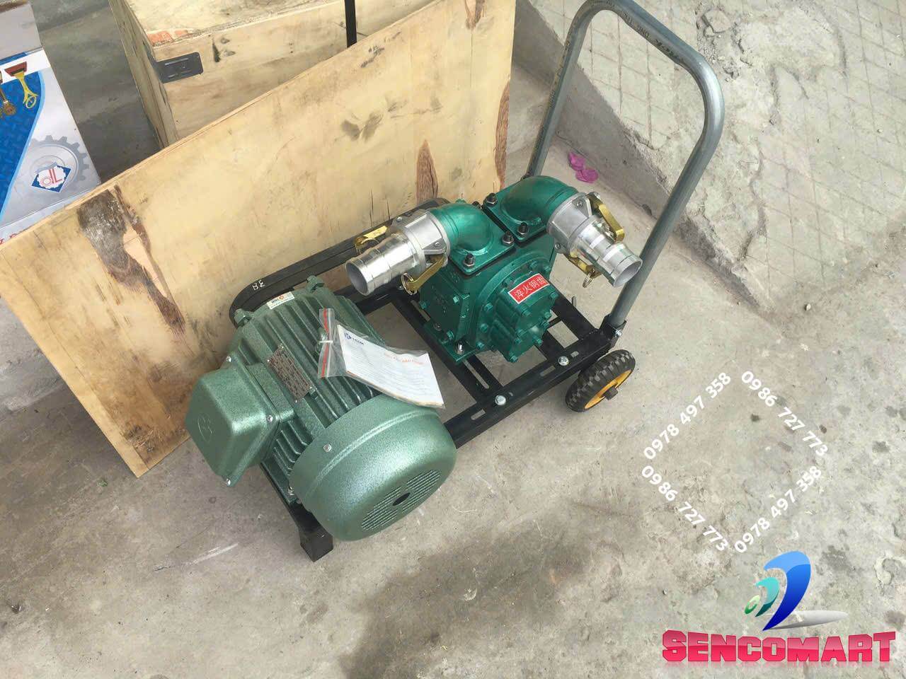 Máy hút cát chống tắc động cơ điện 1pha Viet Hung