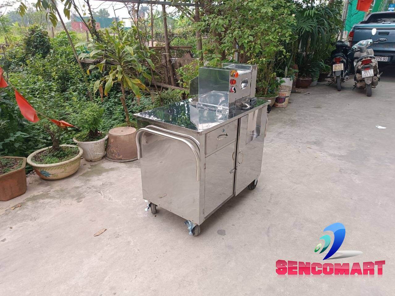 Xe Nước Mía Để Bàn 2 Cây Motor Nhật 800W: Bền Bỉ & Tiết Kiệm
