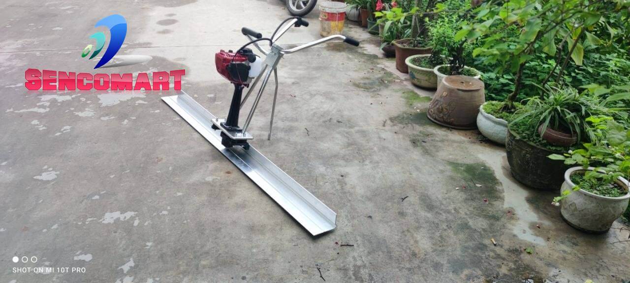Máy Đầm Thước Mẫu Inox – Giải Pháp San Phẳng Bê Tông Nhanh, Chuẩn Kỹ Thuật
