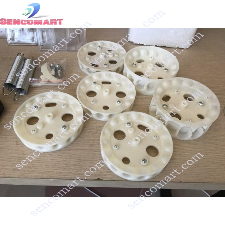 Máy gieo hạt và bón phân đẩy tay có bánh lăn