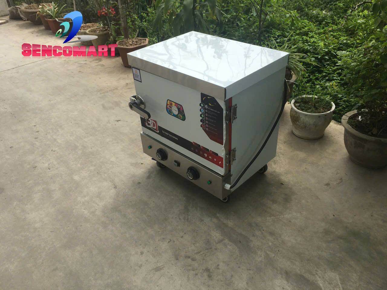 Tủ Nấu Cơm 4 Khay Điện Có Hẹn Giờ – Nấu Cơm Chín Đều, Dễ Sử Dụng, Tiết Kiệm Điện