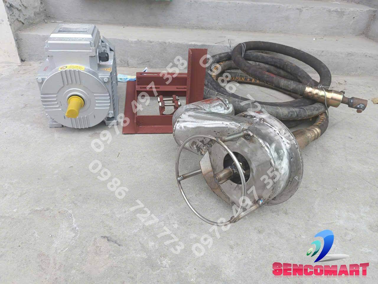 Báo giá máy hút cát, được làm bằng inox để hút phân dê phân vịt không bị gỉ