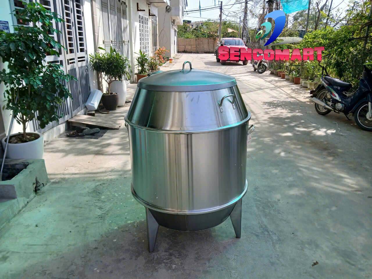 Lu Nướng Đường Kính 80cm – Lu Nướng Thịt Bằng Than