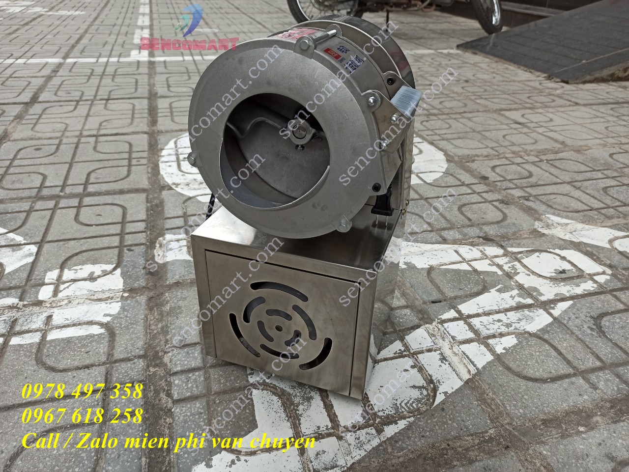 Máy thái sợi rau củ quả. Hàng nhập khẩu, khung inox bền đẹp