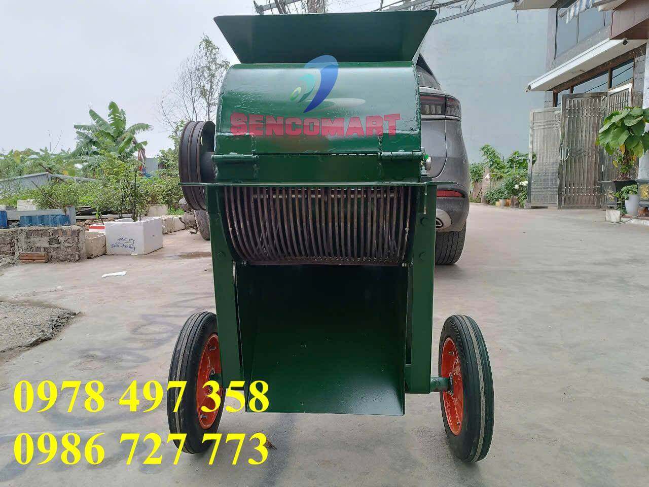 Máy xay đất đá đóng bầu ươm