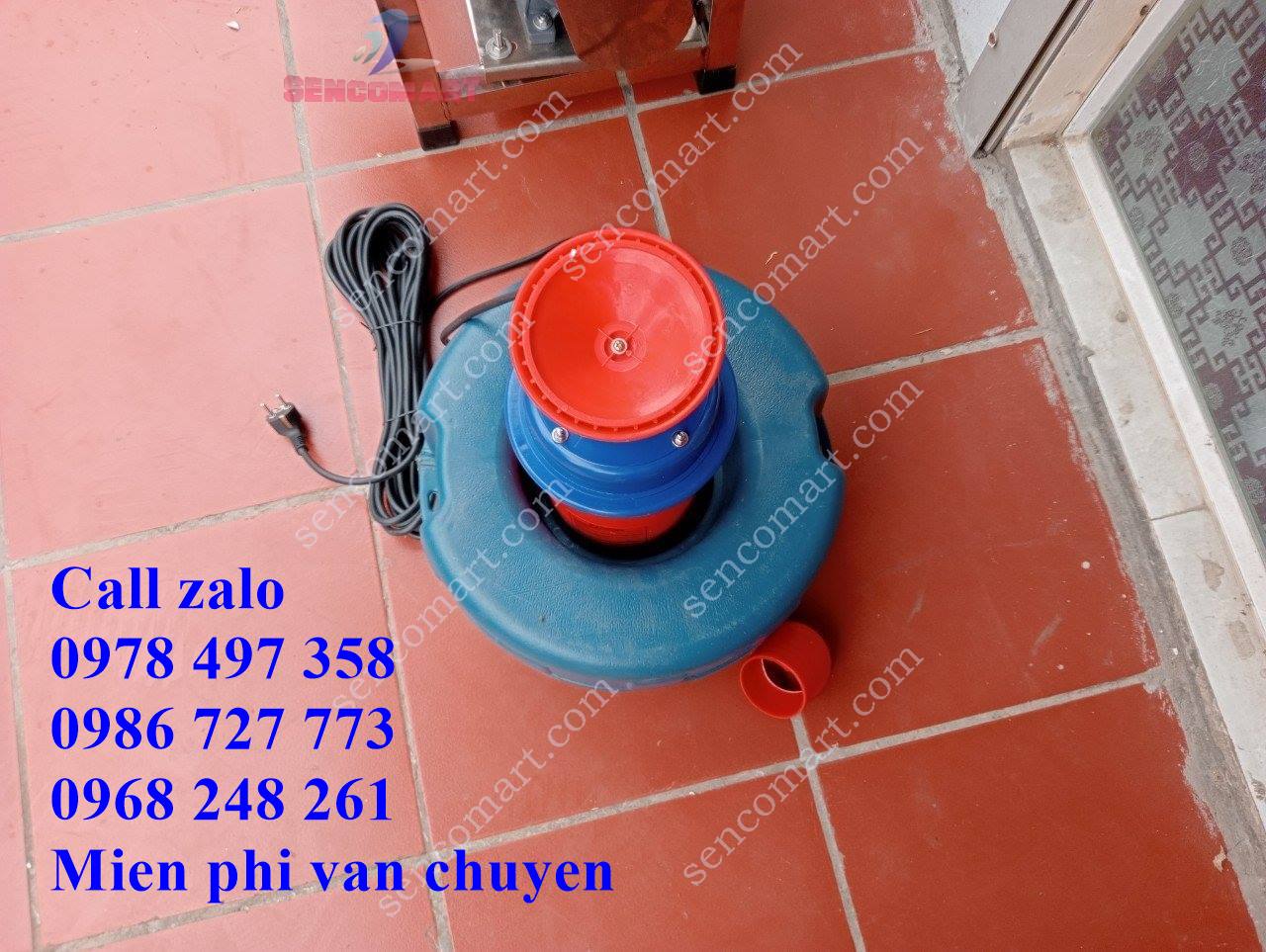 Máy phun mưa sục khí tạo oxi cho tôm cá 1,1kw