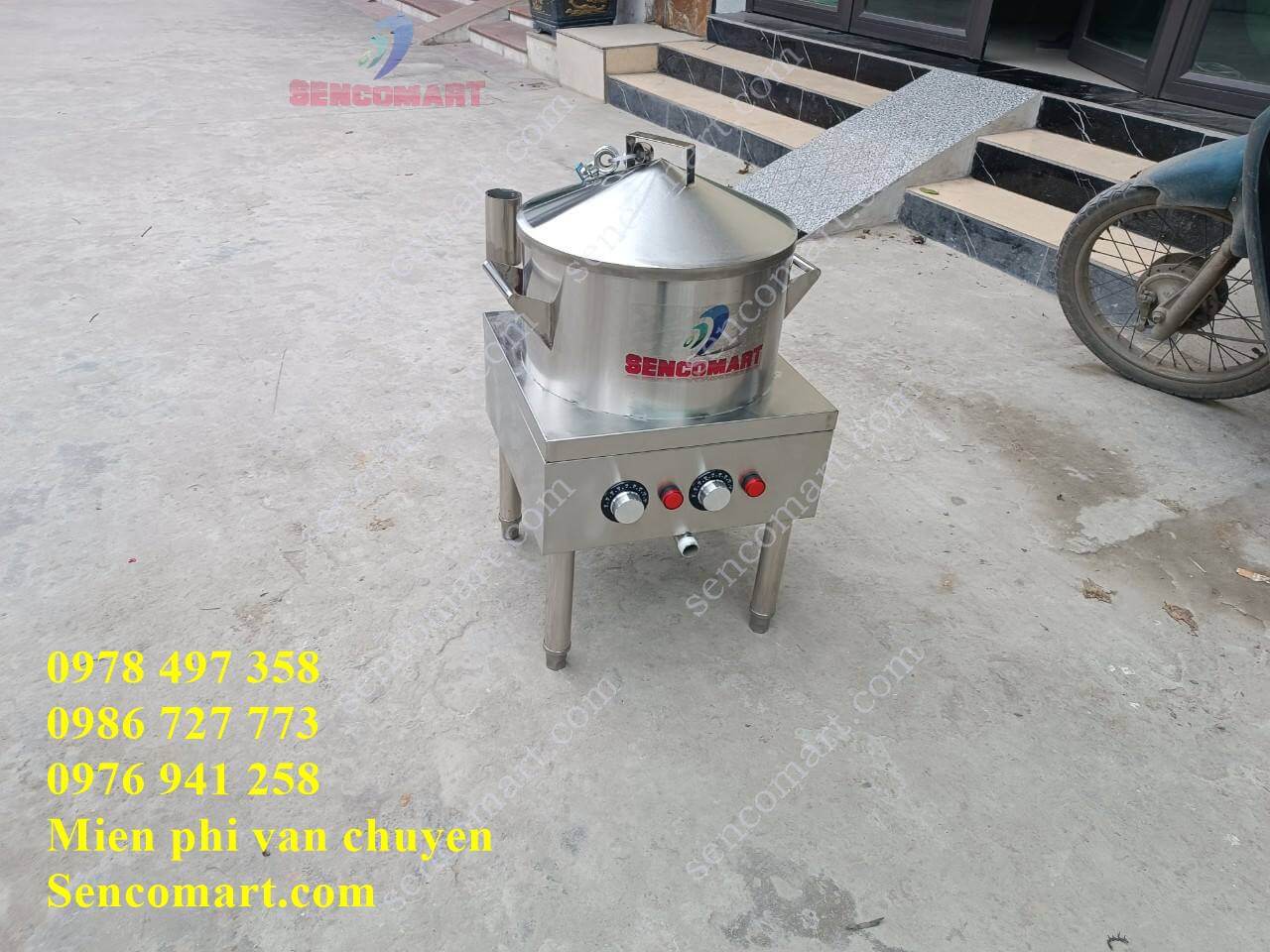 Mua Nồi tráng bánh cuốn inox chuẩn ở đâu bán