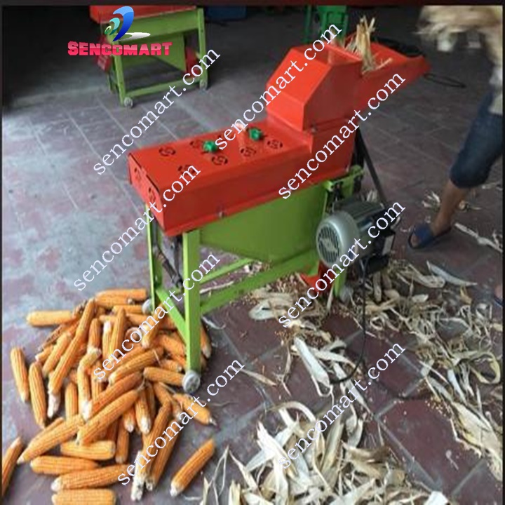 Máy bóc bẹ ngô, máy lột vỏ ngô, máy bóc áo bắp Sencomart