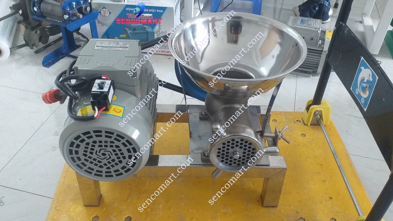 Máy đùn thịt, thịt xương, máy xay xôi làm bánh giò cối 32 inox