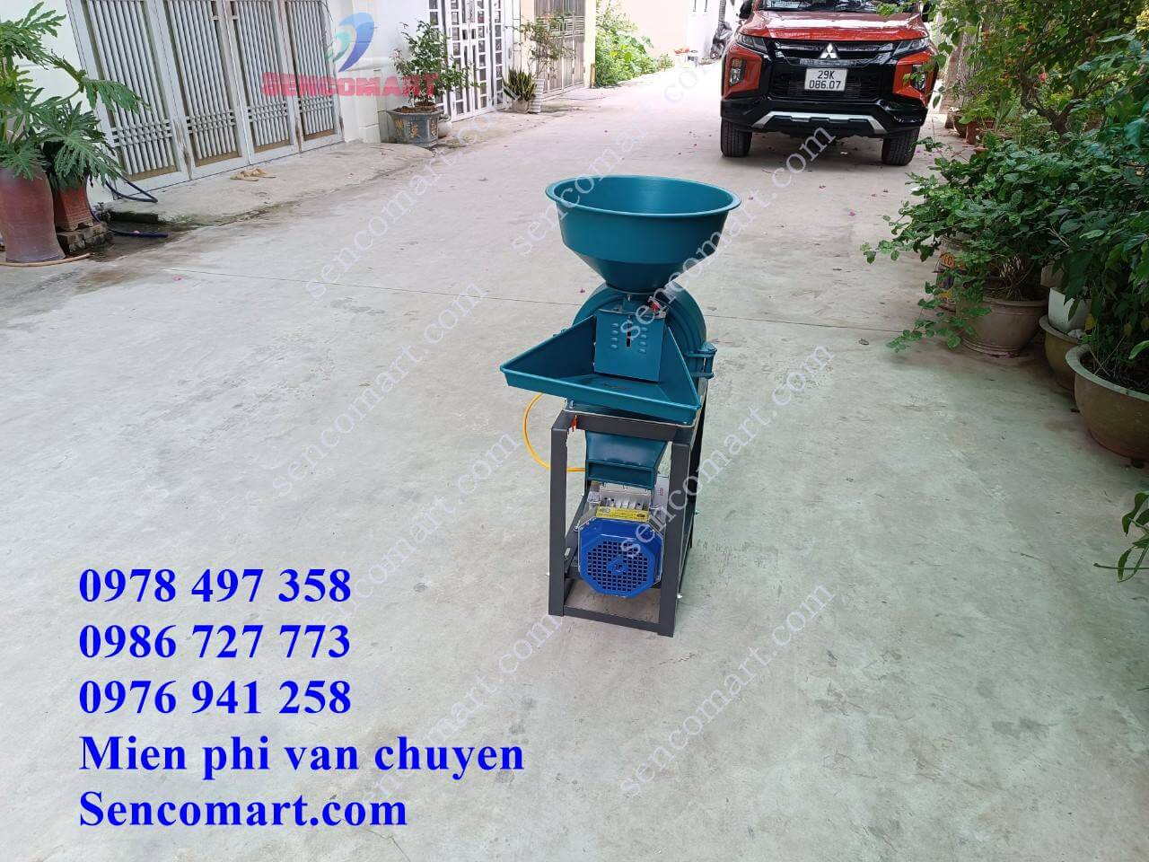 Máy nghiền ngô NghienSC-2.2kw