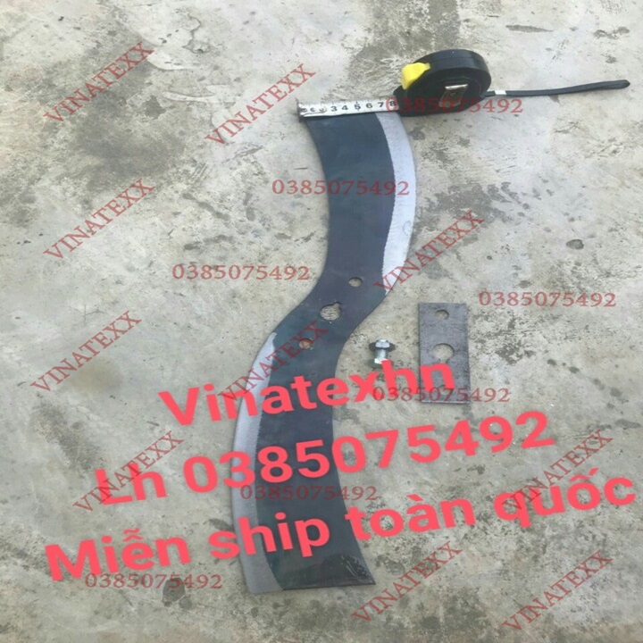 Lưỡi dao 50cm cốt 16mm làm từ thép rèn sắc bén