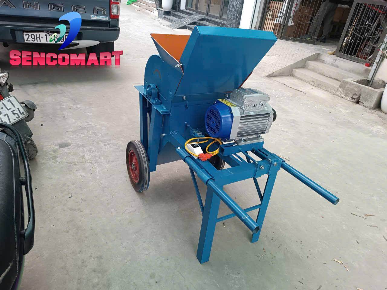 Máy nghiền đất 42 búa và thêm đĩa răng cưa. Thiết kế mới 2026 tại Sencomart