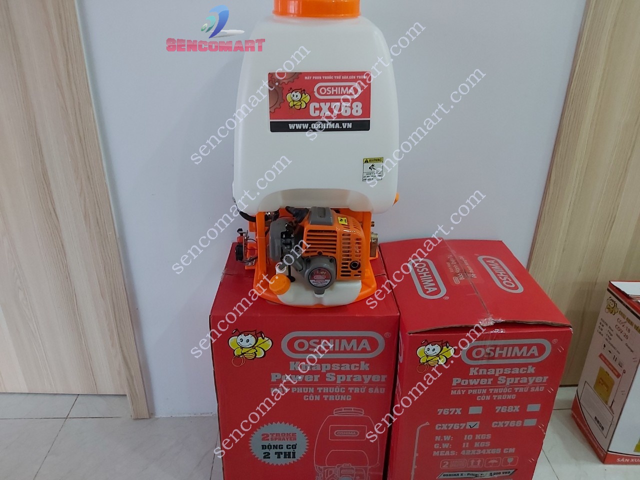 Máy Phun Thuốc Chạy Xăng Oshima CX768