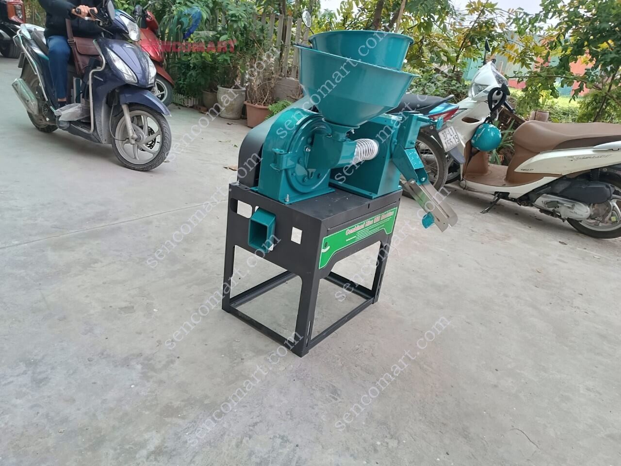 Máy Xát Gạo 2 Chức Năng Trấu Nghiền Nhỏ Cùng Cám 2CN-XG