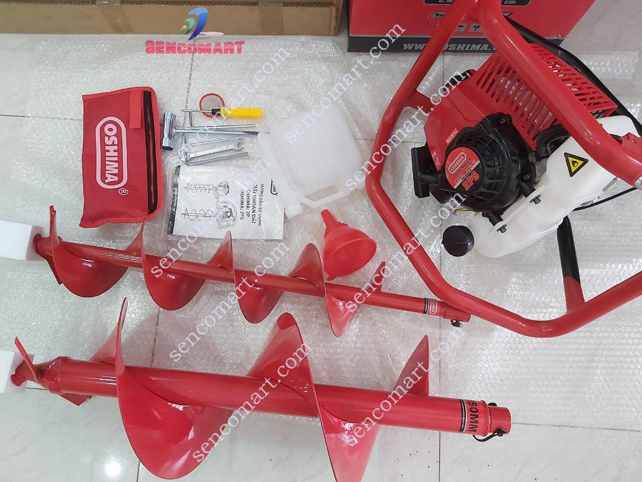 MÁY KHOAN ĐẤT TRỒNG CÂY OSHIMA 2PS