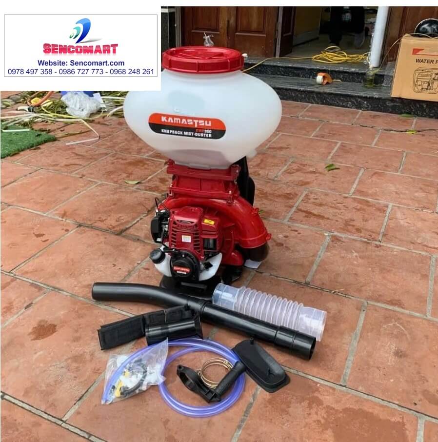 Máy Xạ Phân 4 Thì 26L Kamastsu KMP 350 Nhật Bản